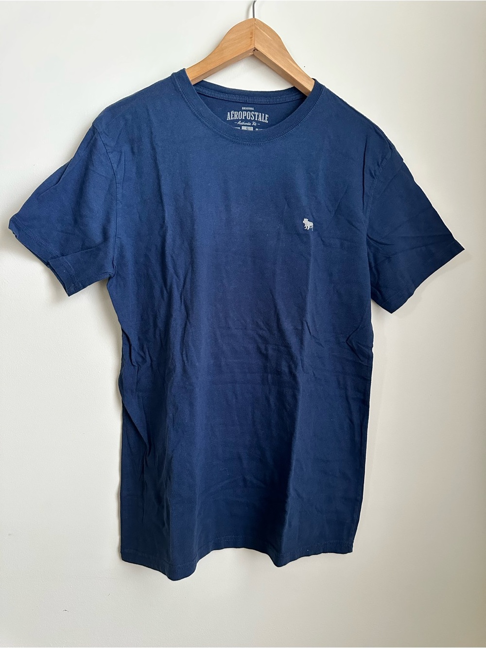 Aeropostale Men's Blue Crew Neck T-Shirt